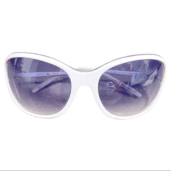 Lacoste Sunglasses-White/Grey - Picture 3 of 9